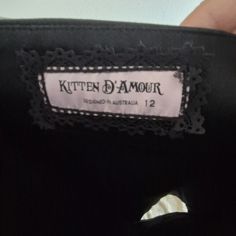 Kitten D'Amour Black Skirt